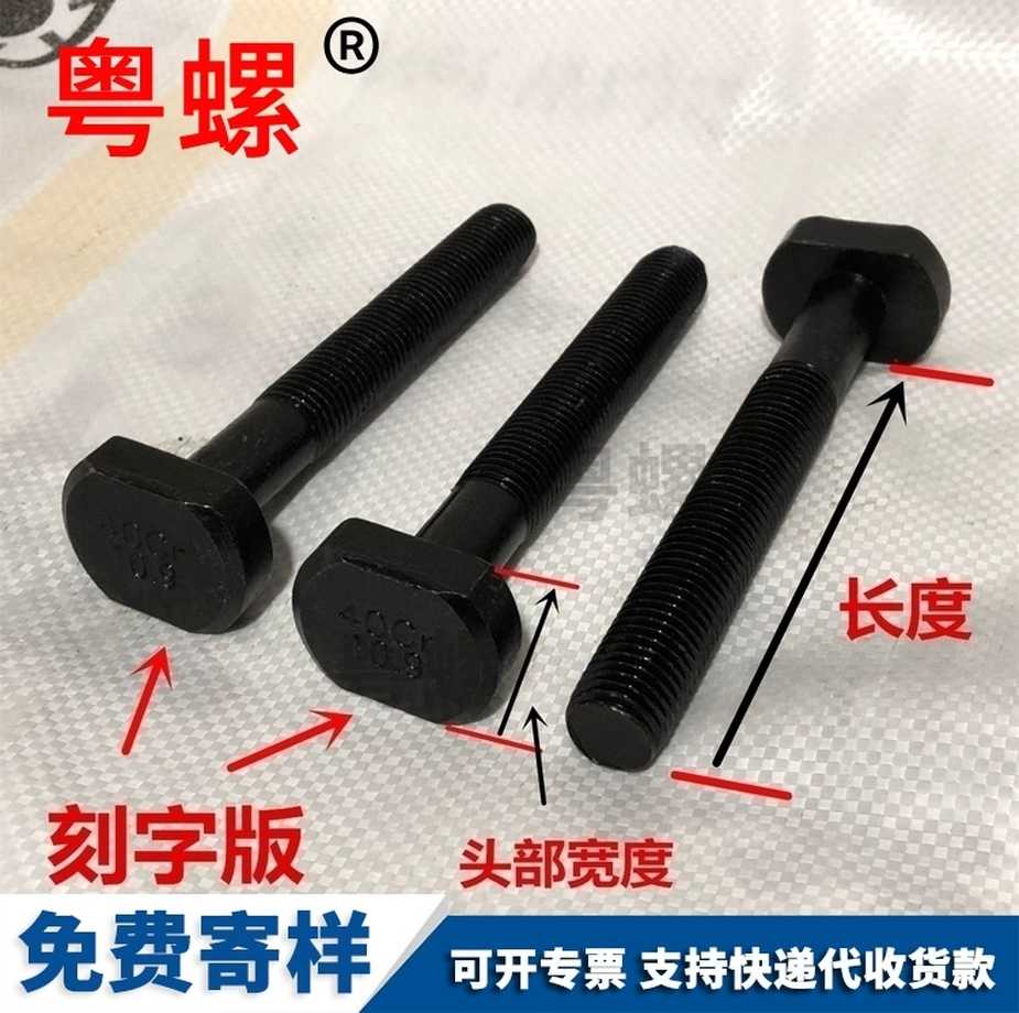 304不銹鋼光伏太陽能螺栓訂制DIN188山南T型螺絲