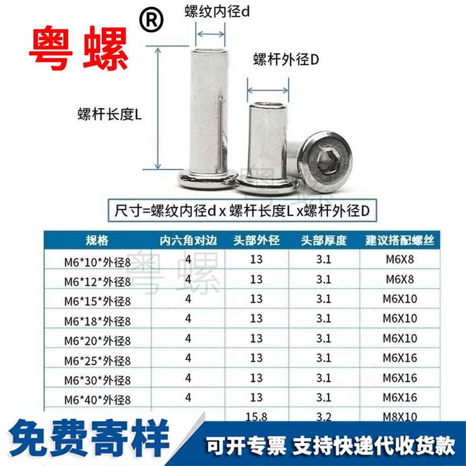定制德宏家具螺母
