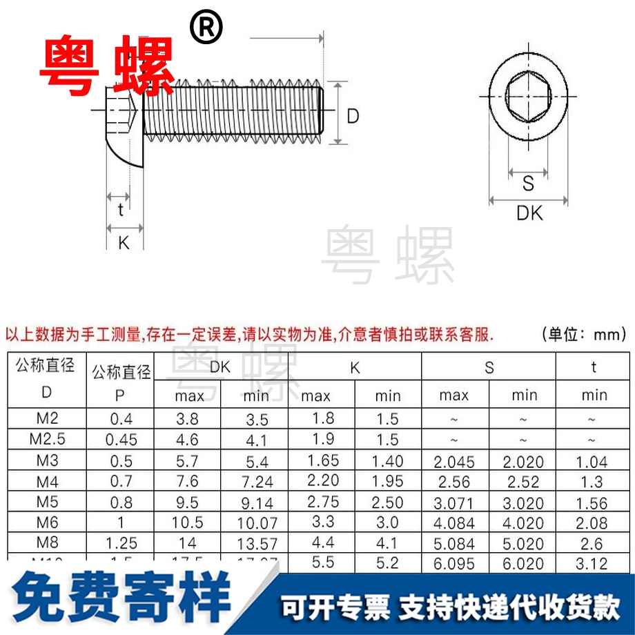 邯鄲盤頭傘頭蘑菇頭螺釘