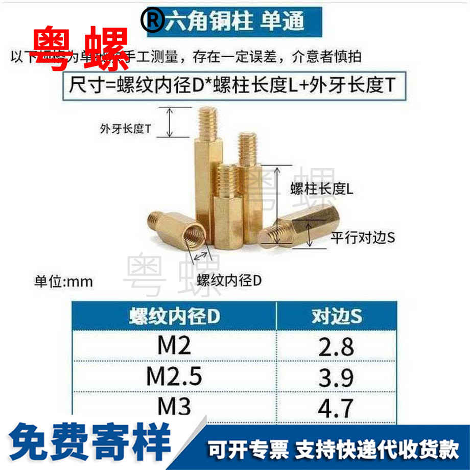 批發(fā)六角七臺(tái)河銅柱螺絲