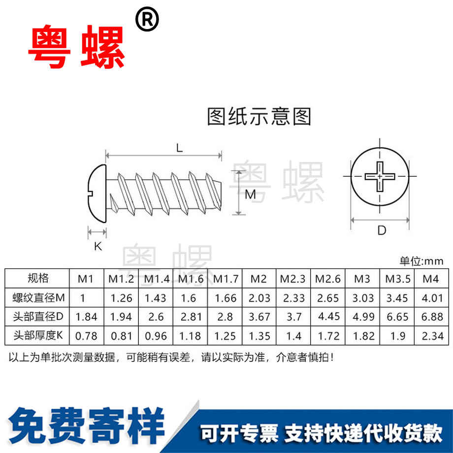 自攻西雙版納螺絲釘